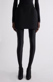 Balenciaga Hourglass Wool Gabardine Miniskirt | Nordstrom
