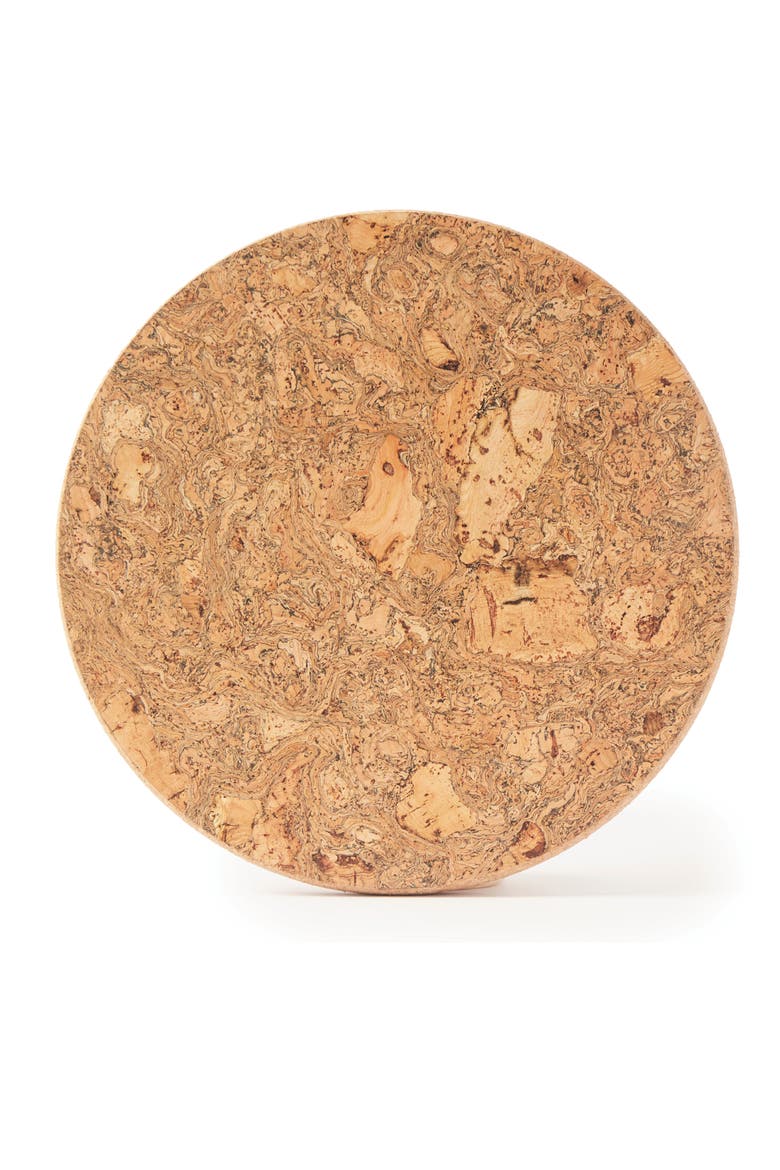 Natural Cork Round Trivets - Large Set of 2, Alternate, color, Natural Cork