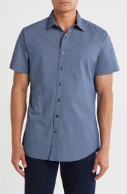 Rodd & Gunn Oxford Terrace Short Sleeve Cotton Button-Up Shirt