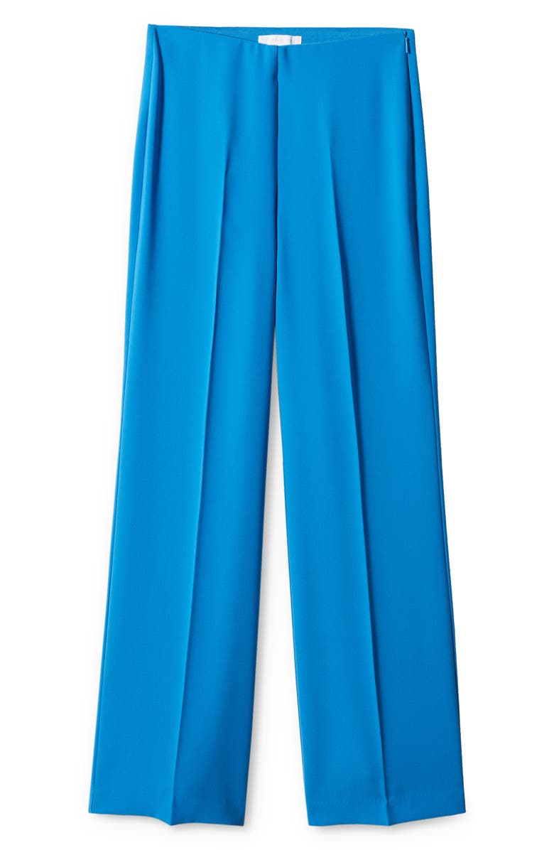 MANGO High Waist Wide Leg Suit Pants, Alternate, color, 