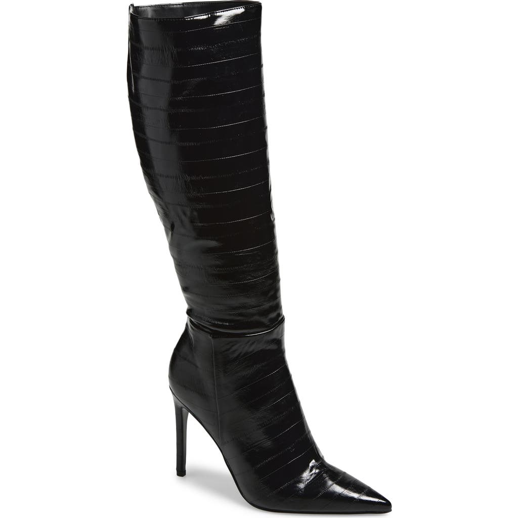 Steve Madden Nitro Knee High Boot In Black