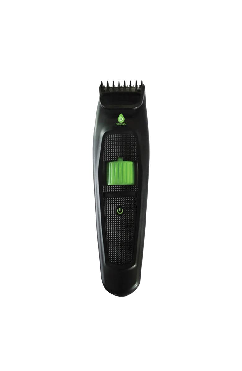 PURSONIC Rechargeable Beard And Body Trimmer, Main, color, Black