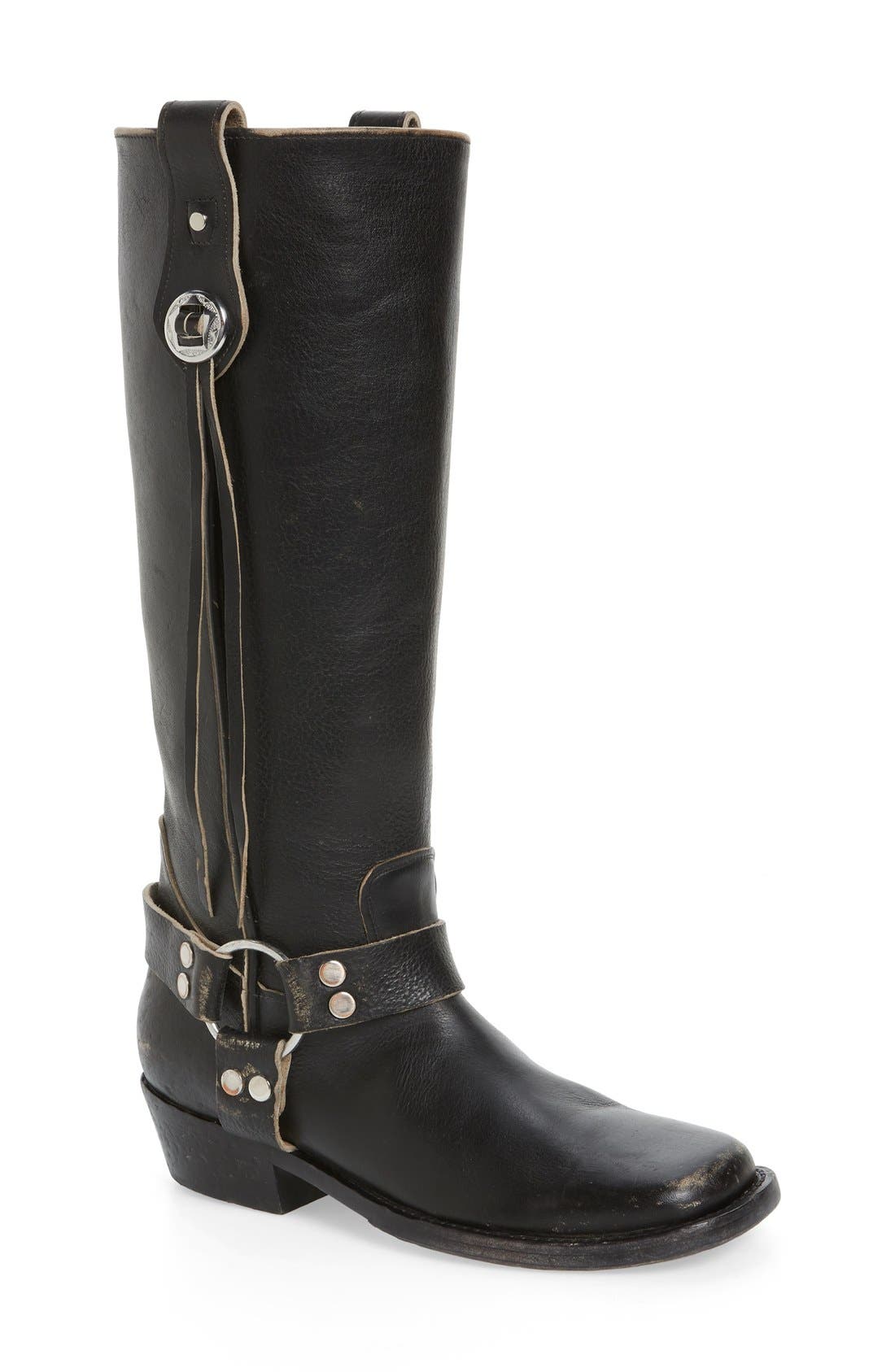 Balenciaga Knee High Riding Boot, Main, color, 