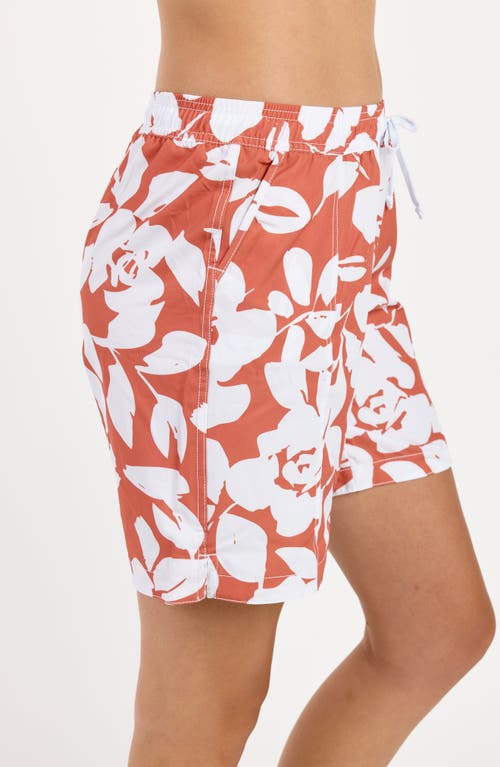 Calypsa Women's 4" Board Shorts In Pink