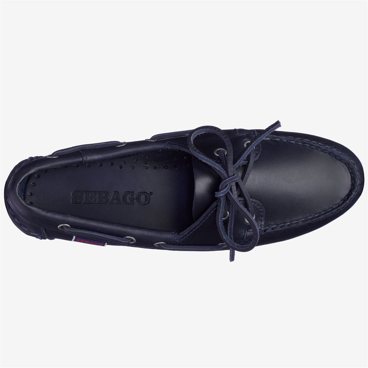 Jacqueline Waxy Woman Boat Shoes, Alternate, color, Blue Navy
