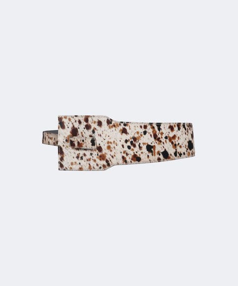 Trelew Hair-on Wrap Belt