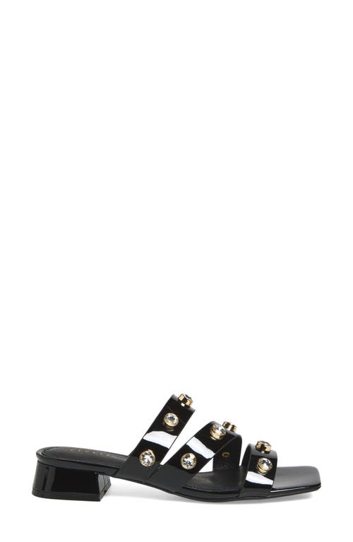 Cecelia New York Lindon Slide Sandal In Black