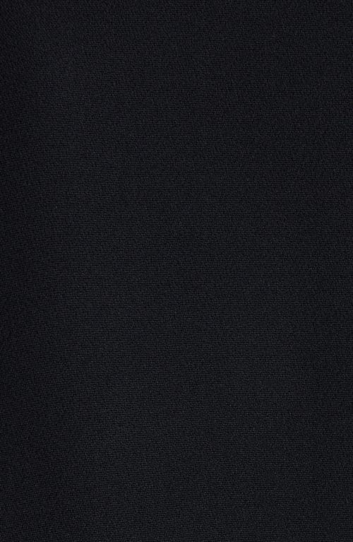 Chloé V-neck Crepe Dress In Black
