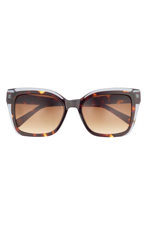 55mm Cat Eye Sunglasses
