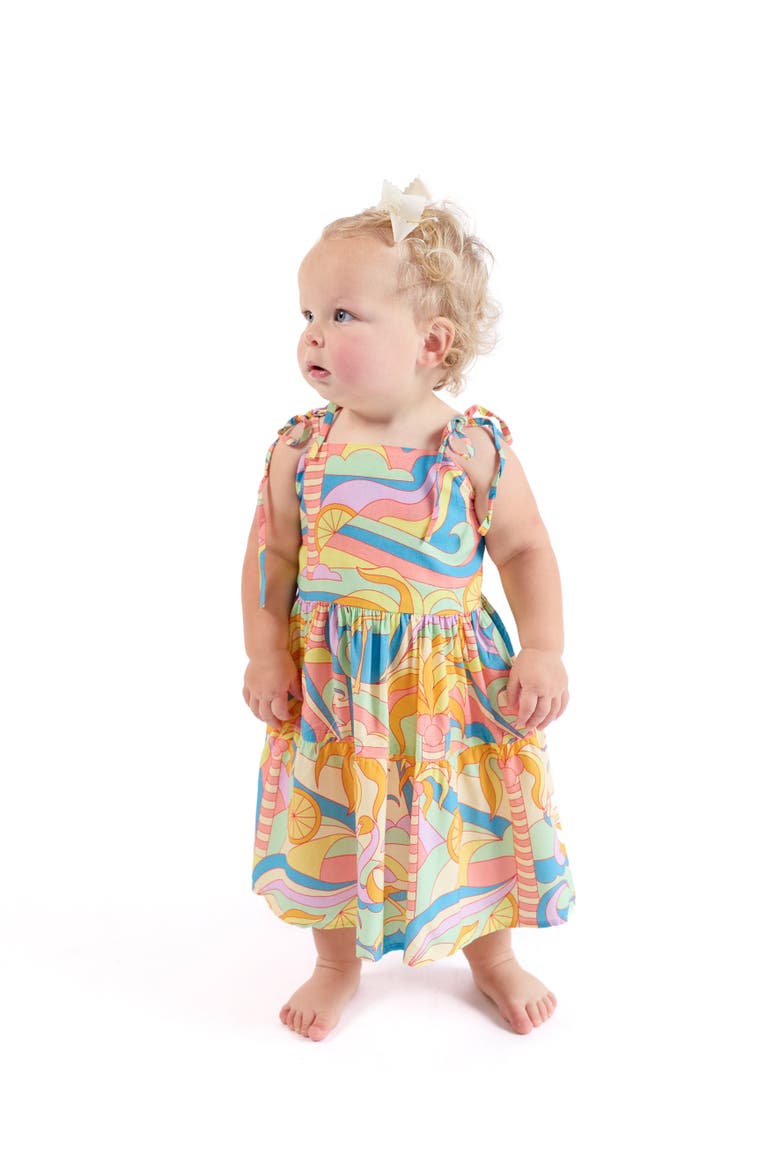 The Paradiso - Girls Resort Dress, Alternate, color, Yellow
