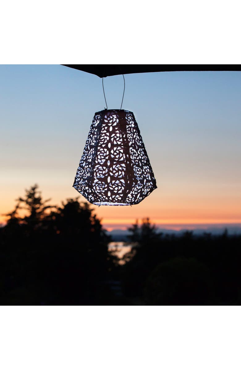 Allsop Home & Garden Soji Stella - Prism Solar Lantern, Alternate, color, Metallic Orchid