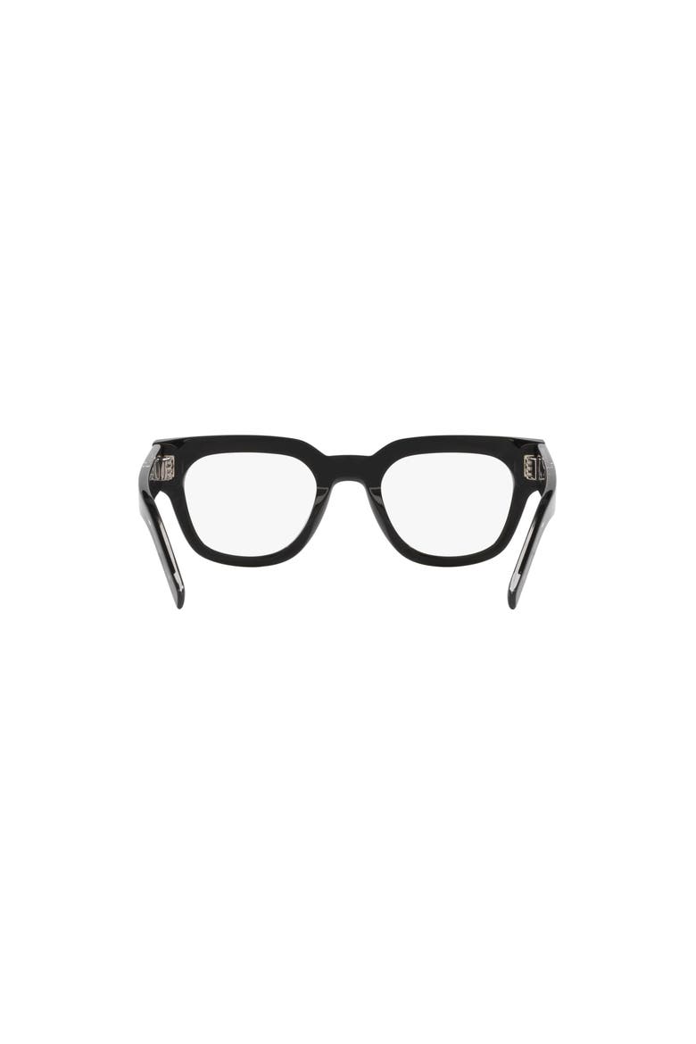 50mm Rectangle optical glasses, Alternate, color, Black