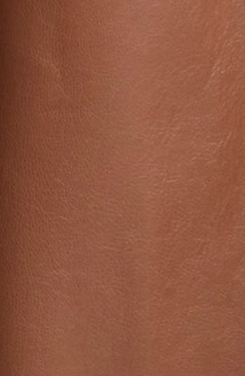Veena Faux Leather Skirt