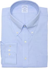 Brooks Brothers Regular Fit Non-Iron Cotton Dress Shirt