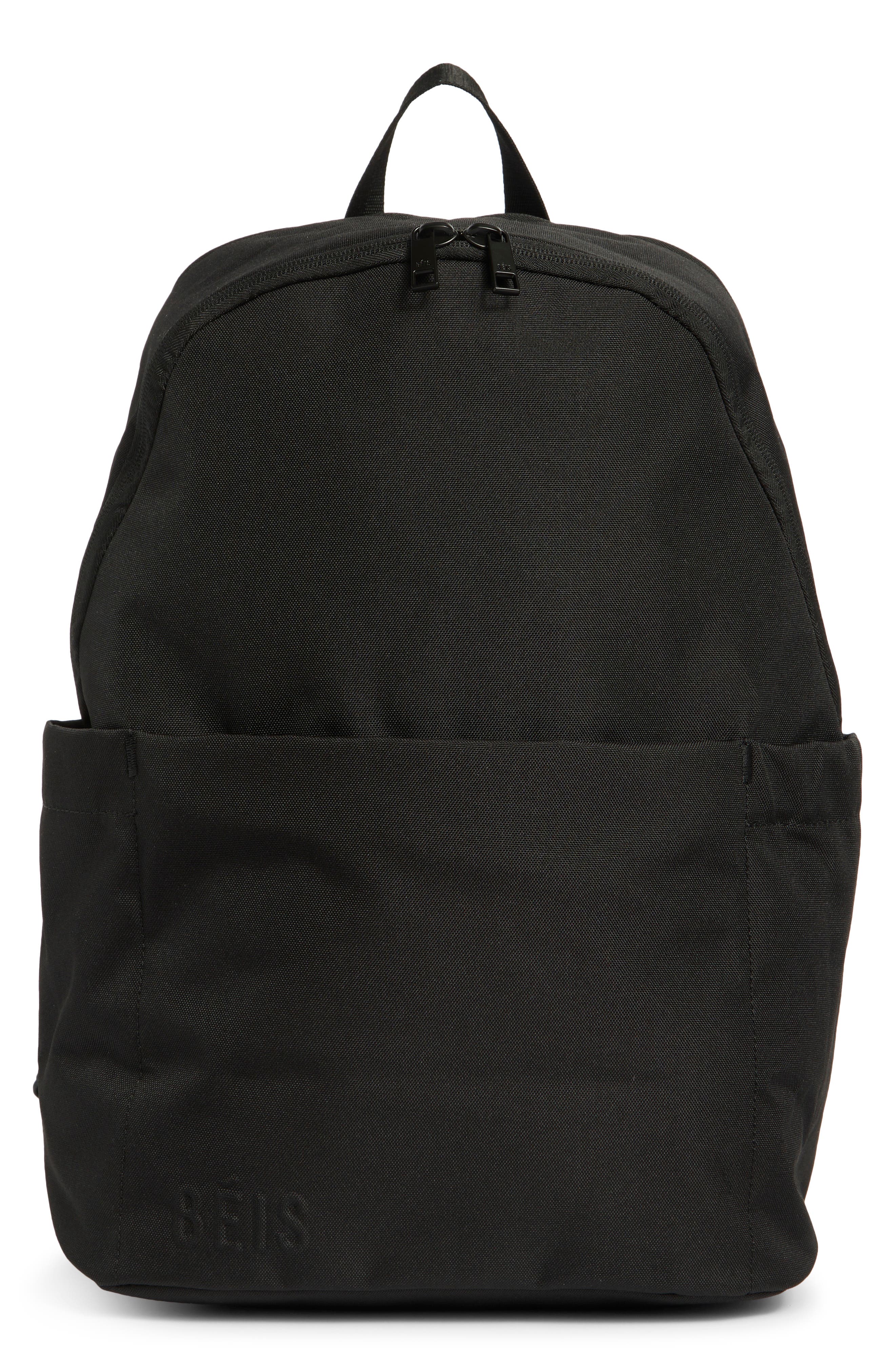 Béis The Classic Backpack, Main, color, In Black
