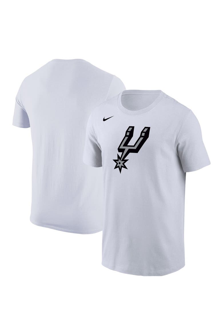 Men's Nike White San Antonio Spurs Logo T-Shirt, Main, color, White
