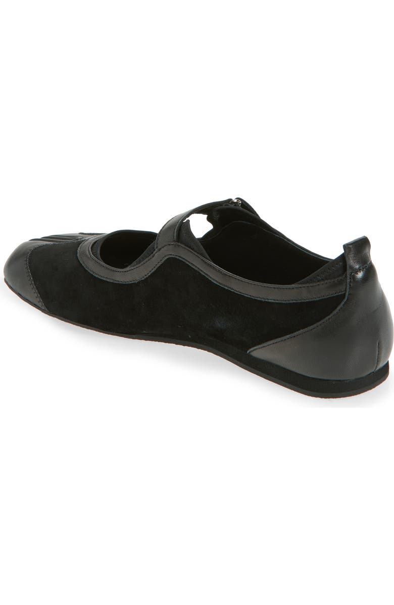 Jeffrey Campbell Thalion Mary Jane Sneaker, Alternate, color, Black Combo