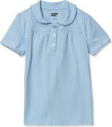 Lands' End Girls Frill Collar Tee