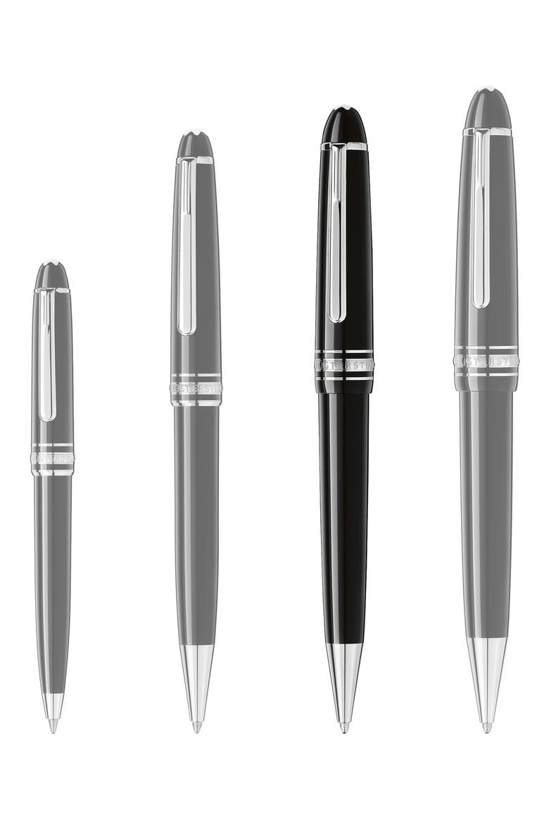 Meisterstück Platinum Line Midsize Ballpoint Pen, Alternate, color, BLACK
