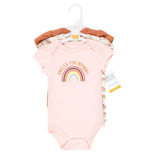 Hudson Baby Cotton Bodysuits 3-pack