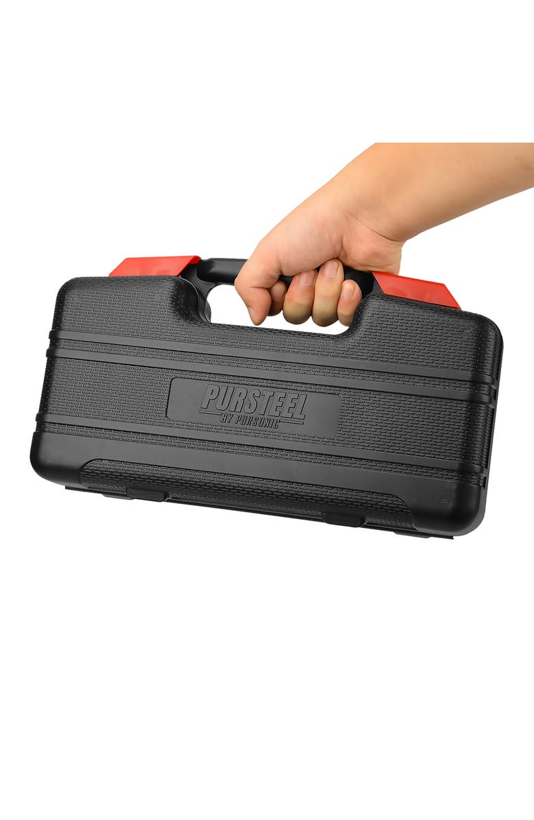 PURSONIC Handy Solutions 39-Piece Household Tool Kit, Alternate, color, Black