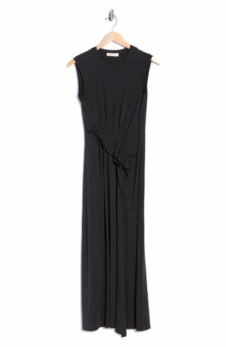 Jeune Sleeveless Ruffled Midi Dress