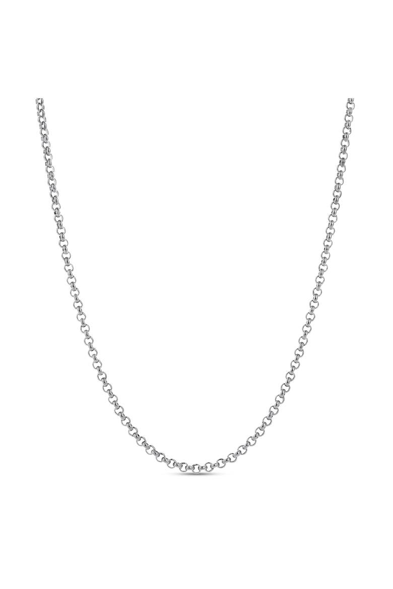 Masato Bold Rolo Chain Necklace 925 Silver, Main, color, Sterling Silver