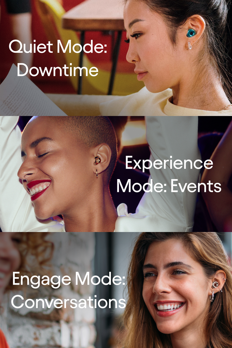 Switch 2, 1 Earplug, 3 Levels of Noise Reduction for Focus, Concerts, Live Events, Travel & Social Gatherings, Alternate, color, Gold