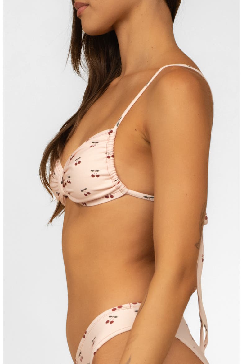 Devin Bikini Top, Alternate, color, CHERRIES