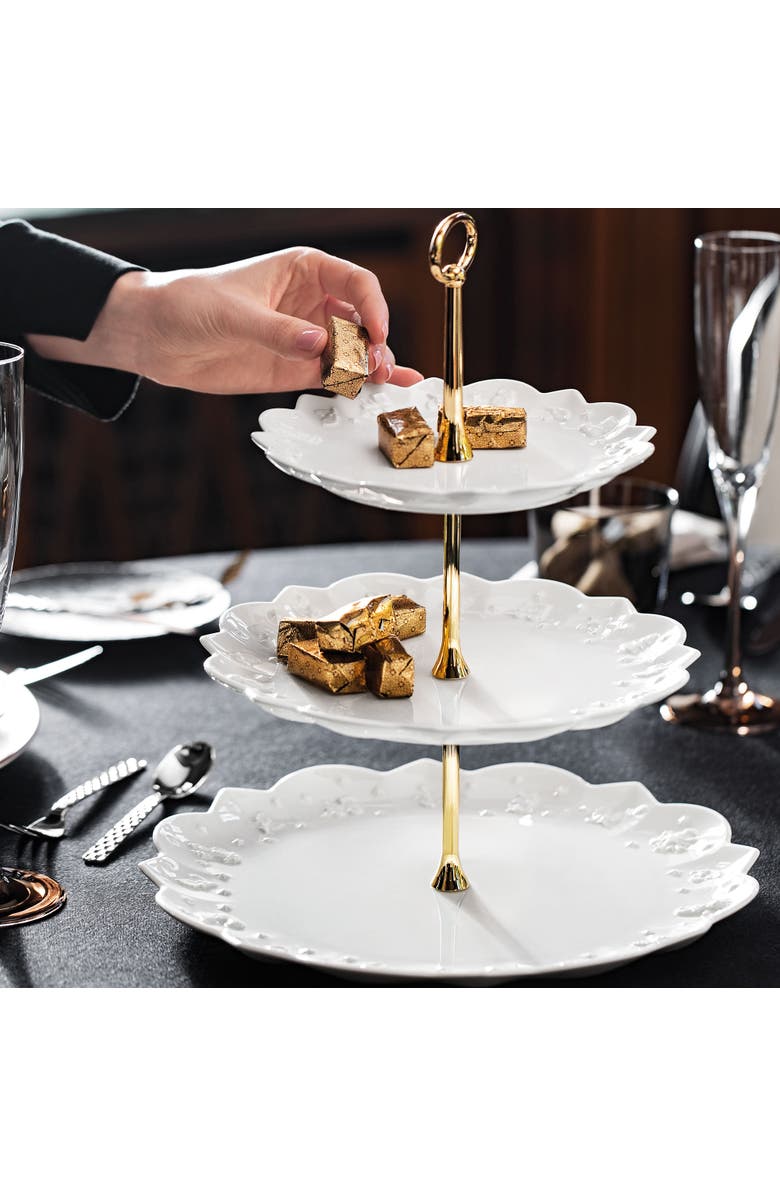 Villeroy & Boch Toy's Delight Royal Classic 3 Tier Server, Alternate, color, White