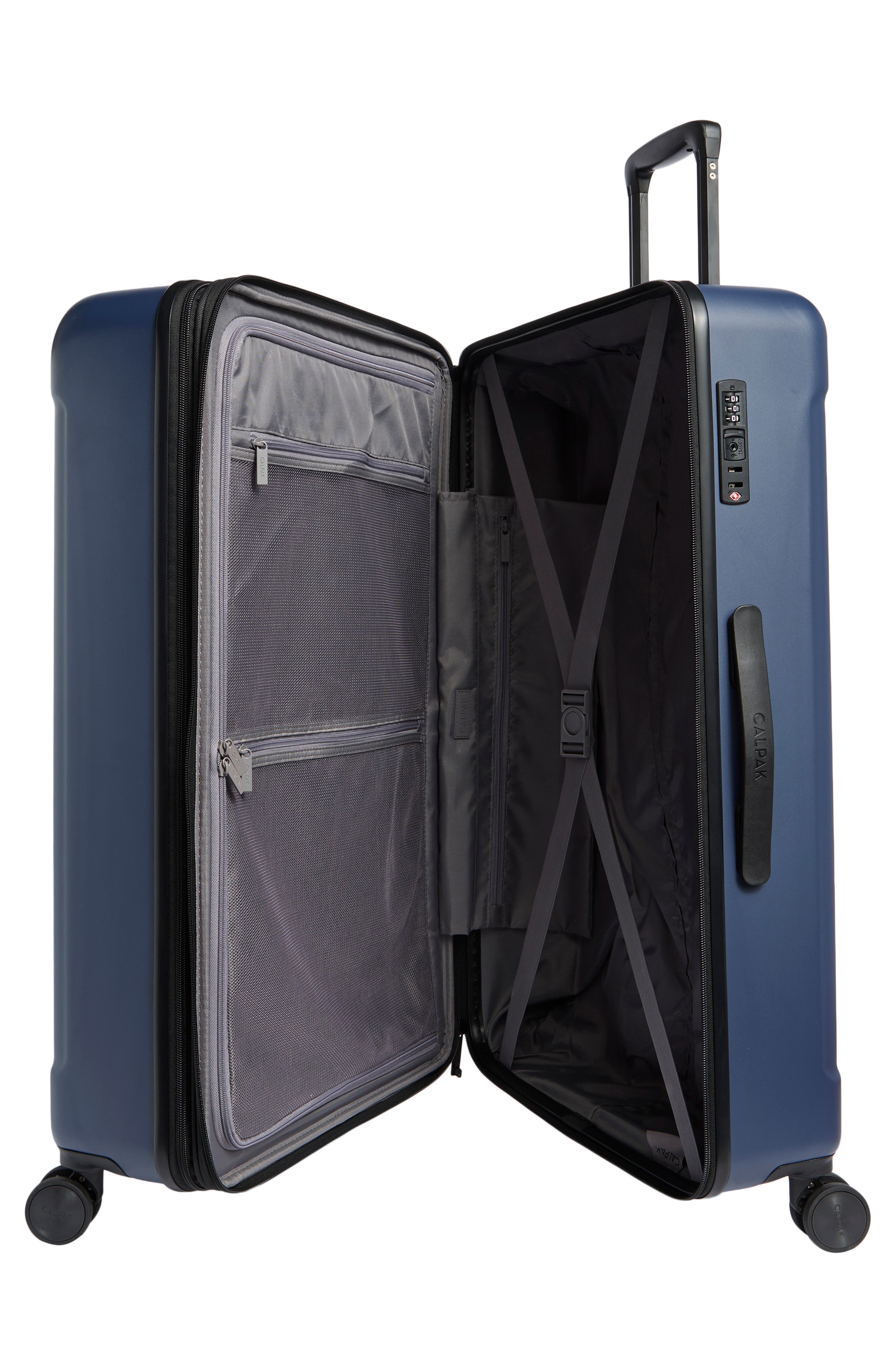 CALPAK Moon 28-Inch Hardside Spinner Luggage, Alternate, color, Dark Navy