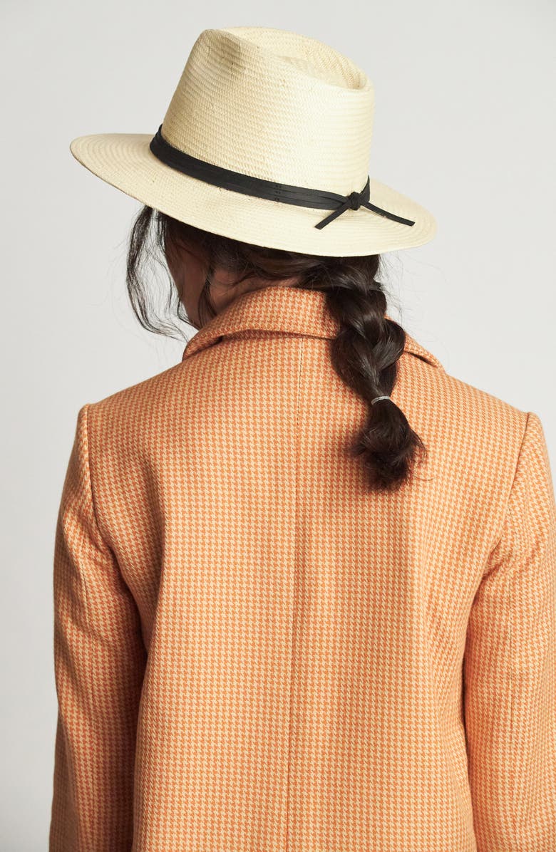 Brixton 'Pacific' Straw Fedora, Alternate, color,