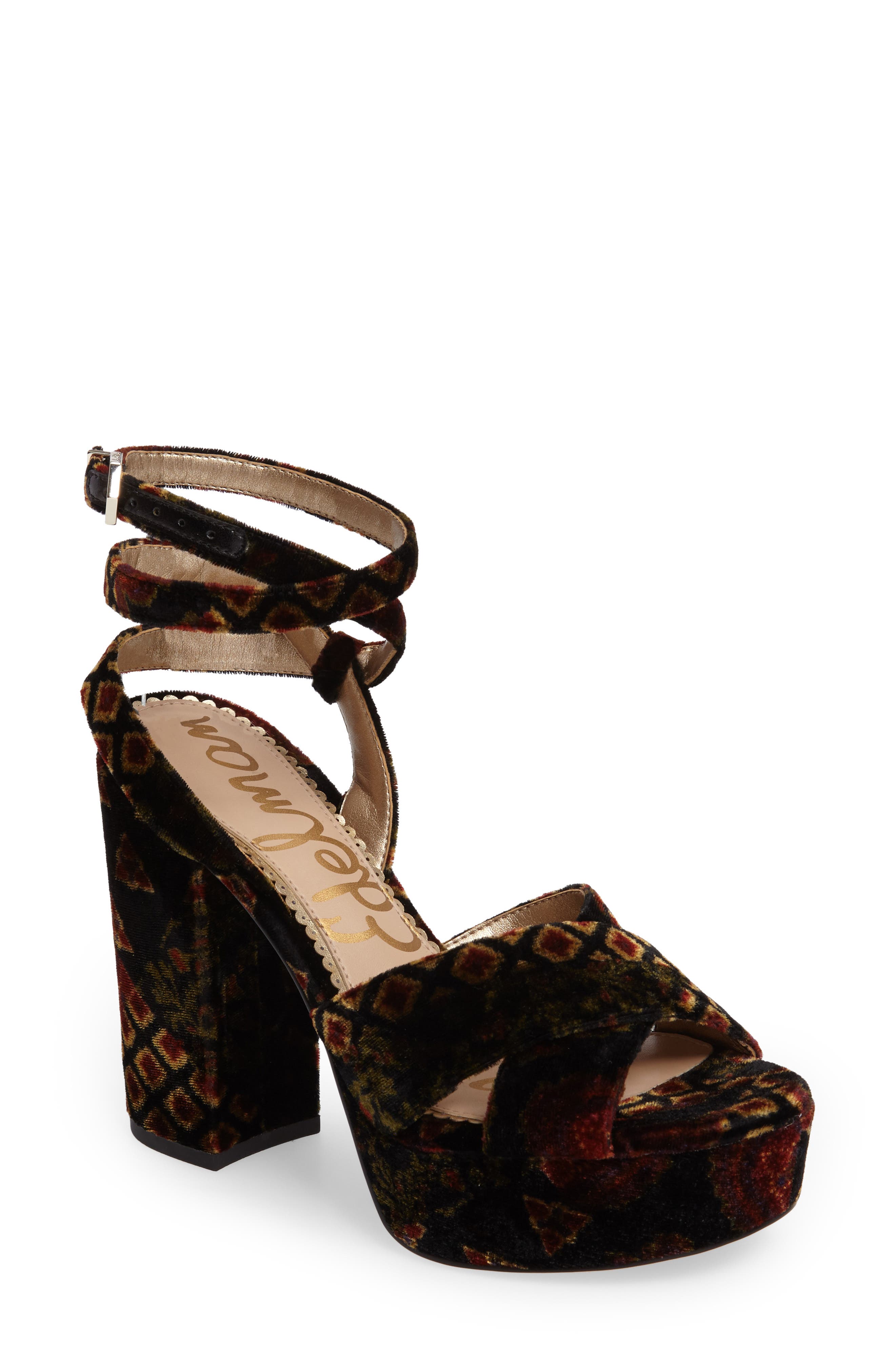 Mara Sandal, Main, color, BLACK MULTI