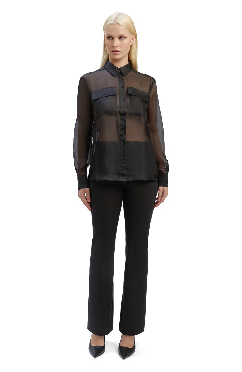 Bardot Rebecca Organza Shirt, Alternate, color, 
