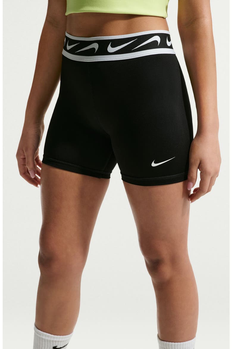 Dri-FIT Dash Bike Shorts, Alternate, color, BLACK/ WHITE