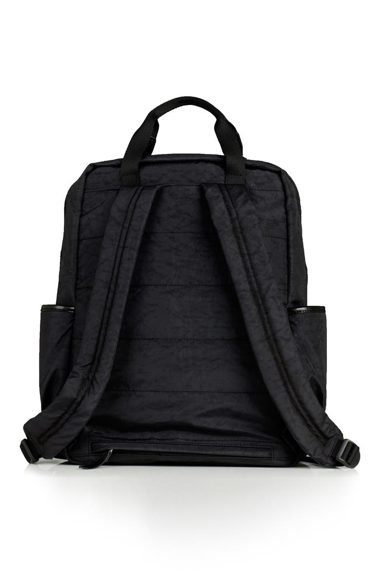 Courage Backpack Diaper Bag, Alternate, color, BLACK