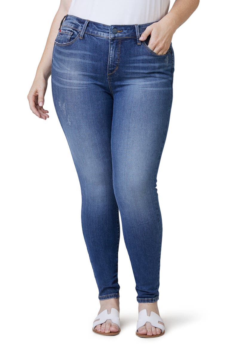 Denim Leggings, Main, color, LAYLA