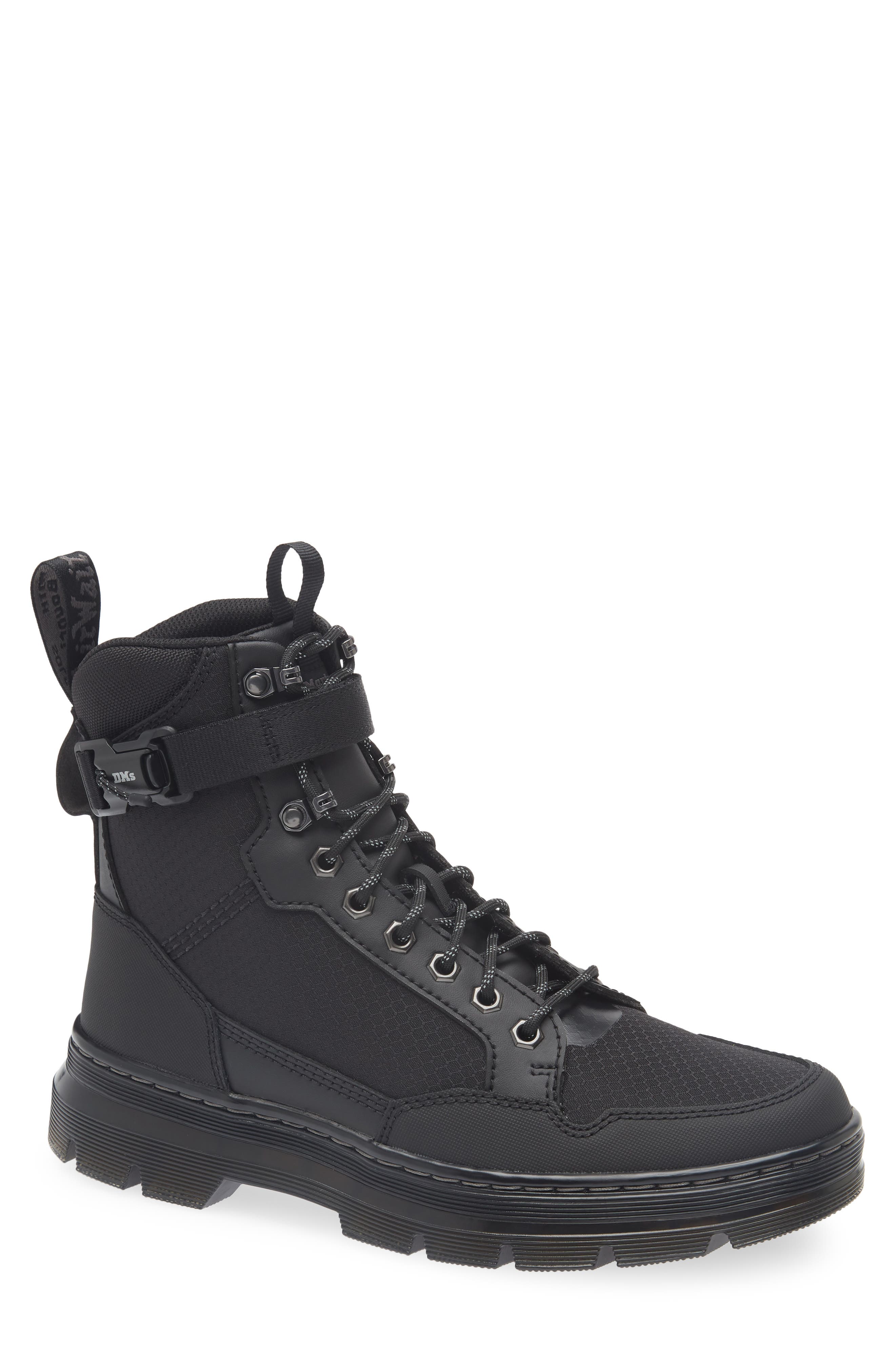 Dr. Martens Combs Tech 02 Boot, Main, color, Black