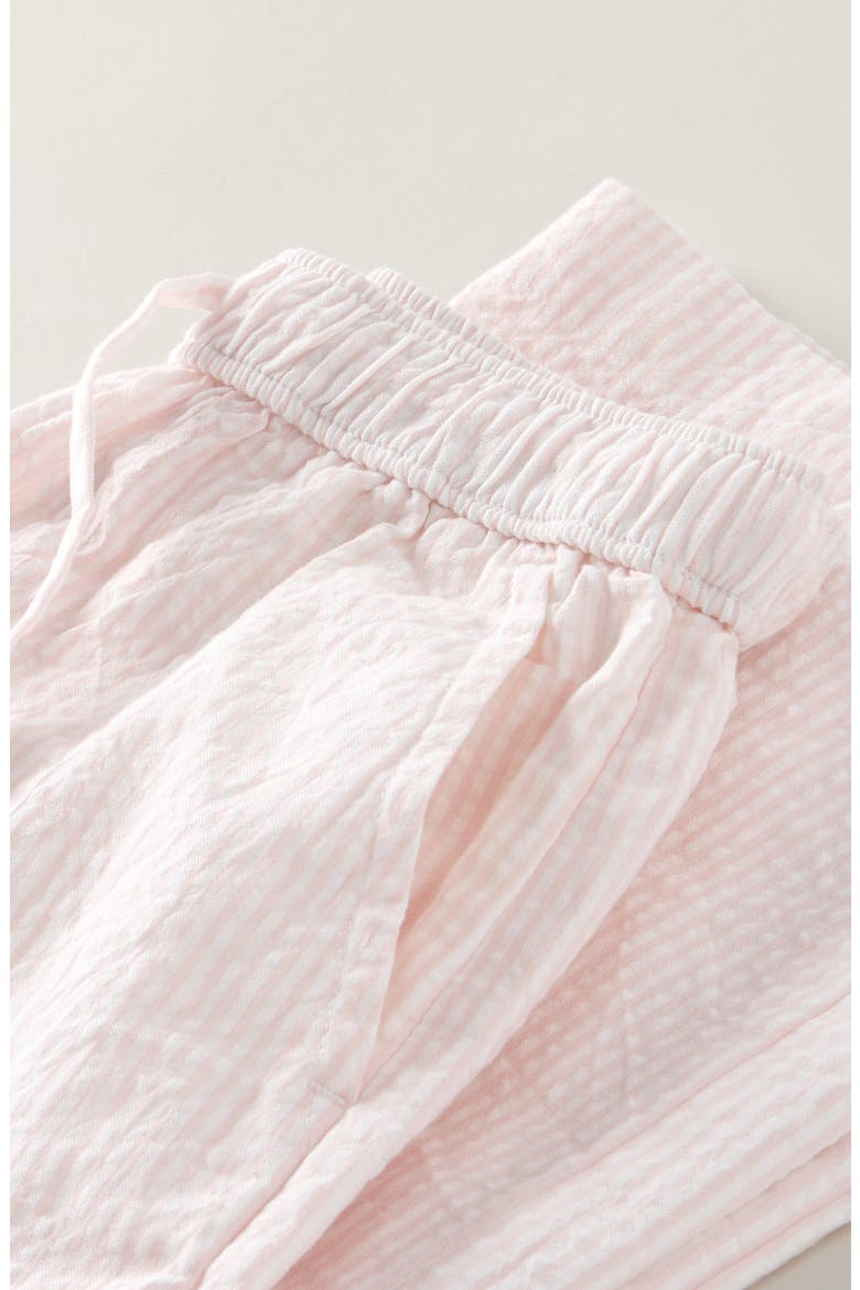Kids' Cotton Seersucker Pants, Alternate, color, PINK AMOUR WINNIE STRIPE