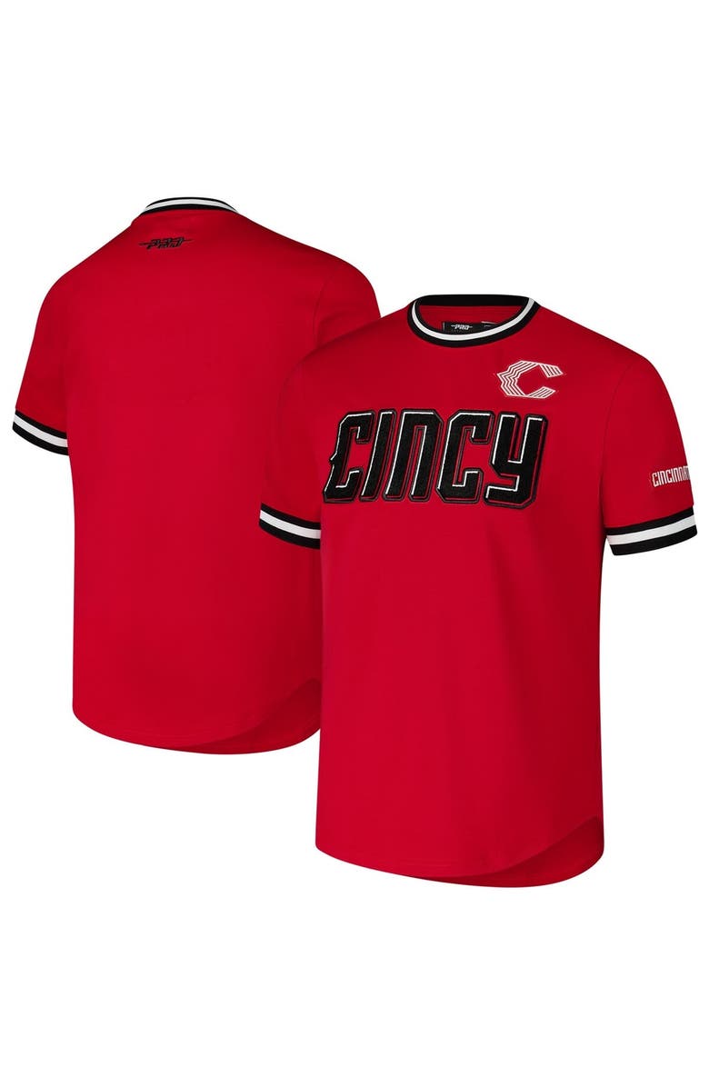 PRO STANDARD Men's Pro Standard Red Cincinnati Reds City Connect T-Shirt, Alternate, color, Red