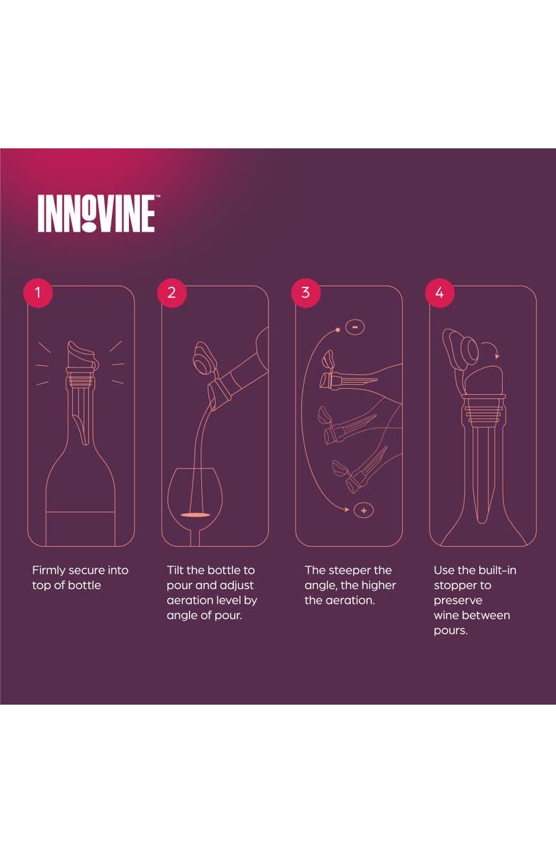 Innovine Tilt Aerator, Alternate, color, Graphite