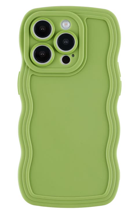 Solid Wavy Bumper iPhone 14 Pro Case