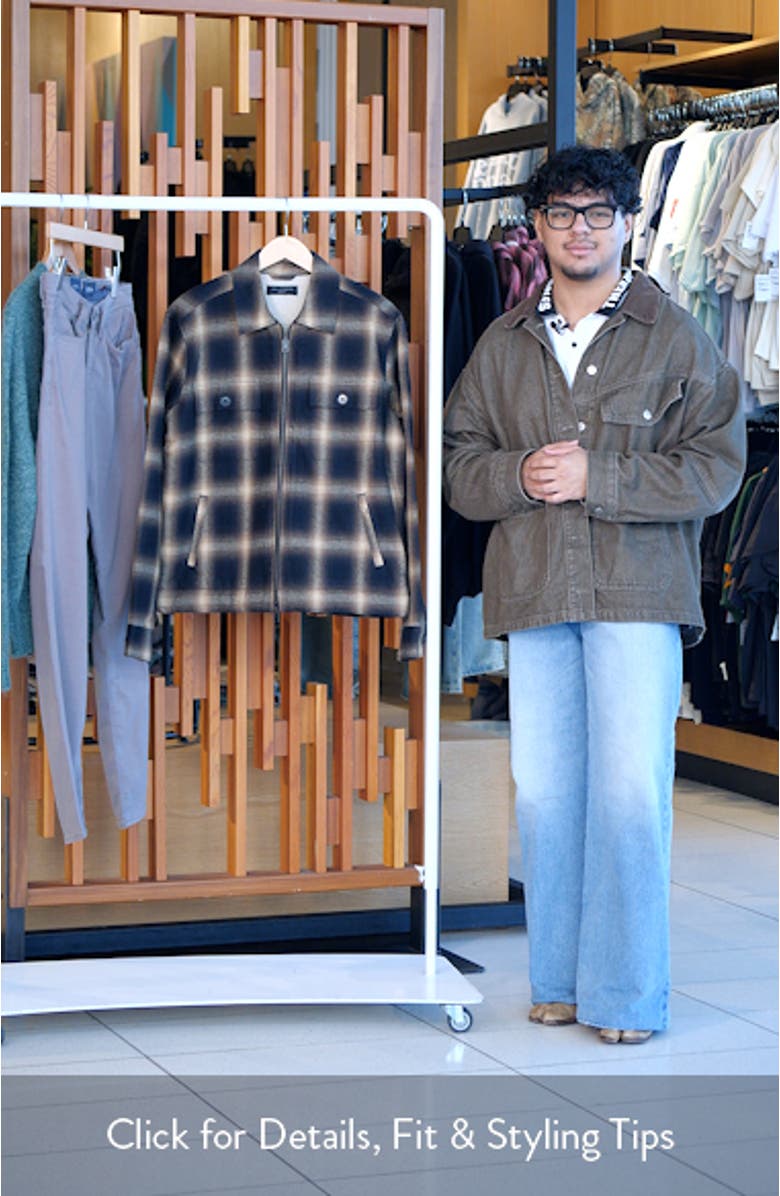 Mathers Plaid Zip Jacket, sales video thumbnail