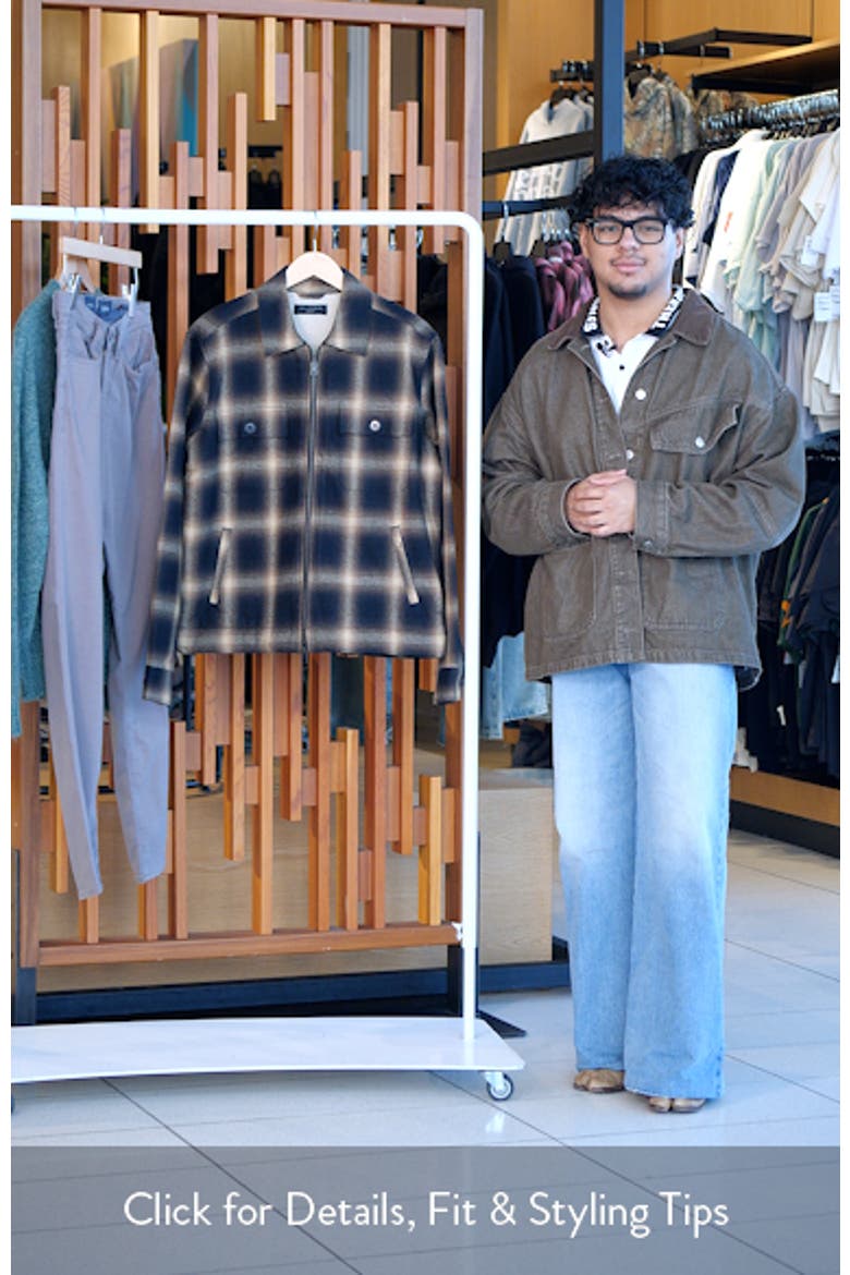 Mathers Plaid Zip Jacket video