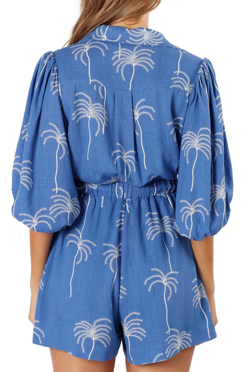 Petal & Pup Gina Print Romper, Alternate, color,