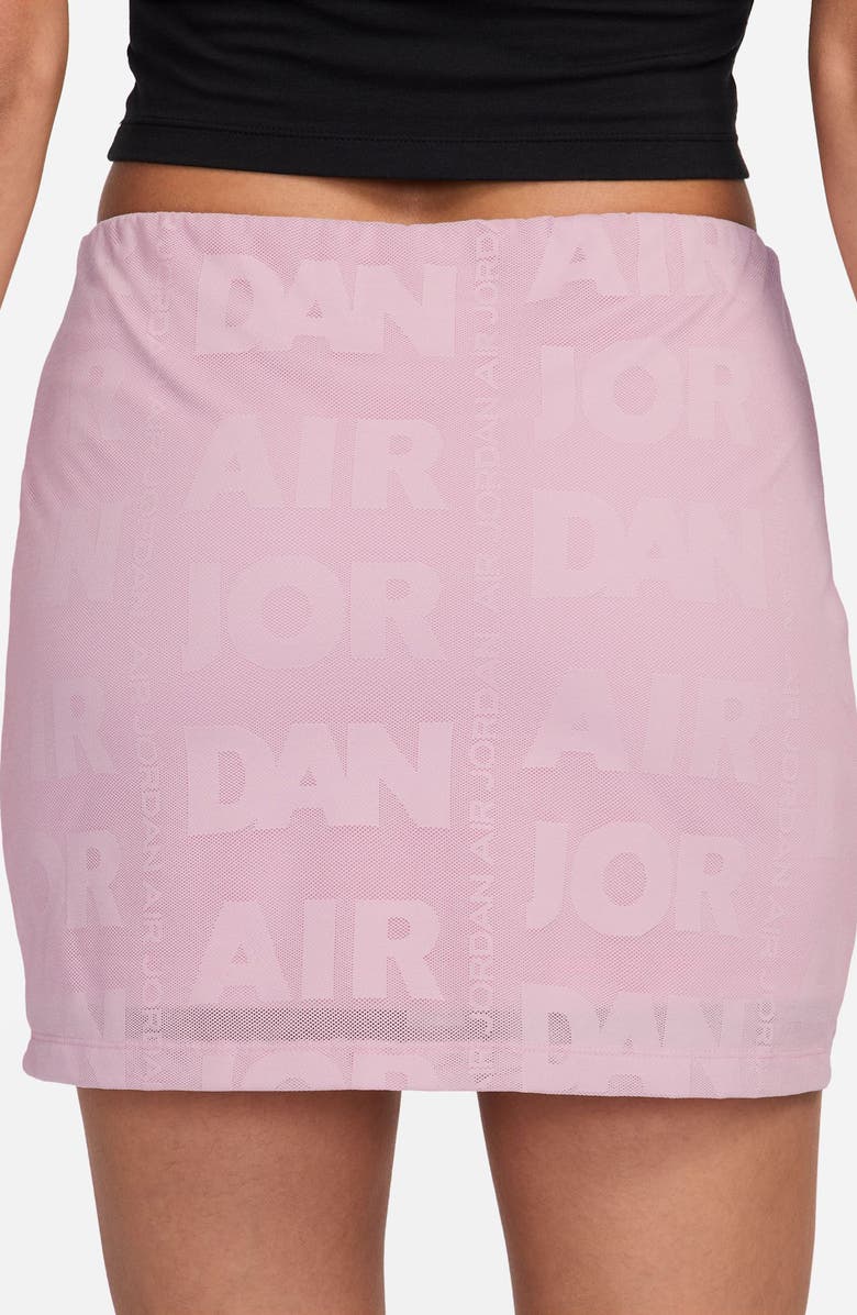 Jordan Flight Open Stitch Knit Skort, Alternate, color, Pink