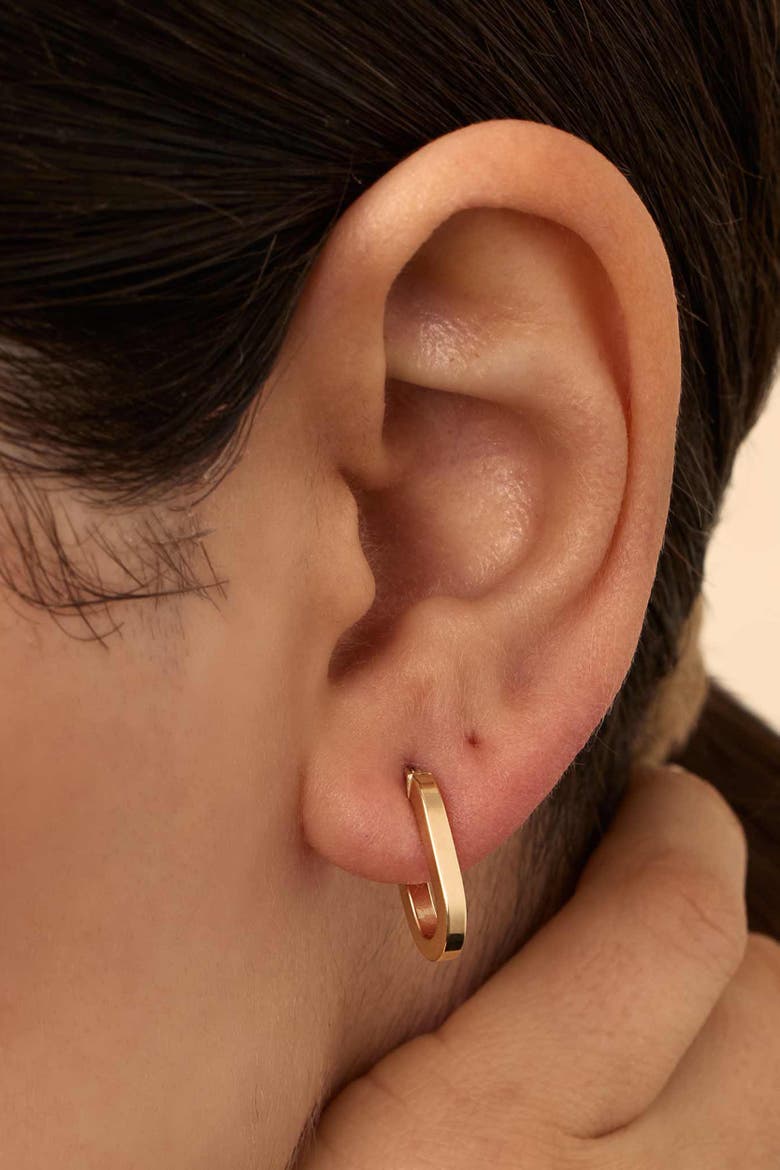 14K Gold Shift Drop Earrings, Alternate, color, White Gold