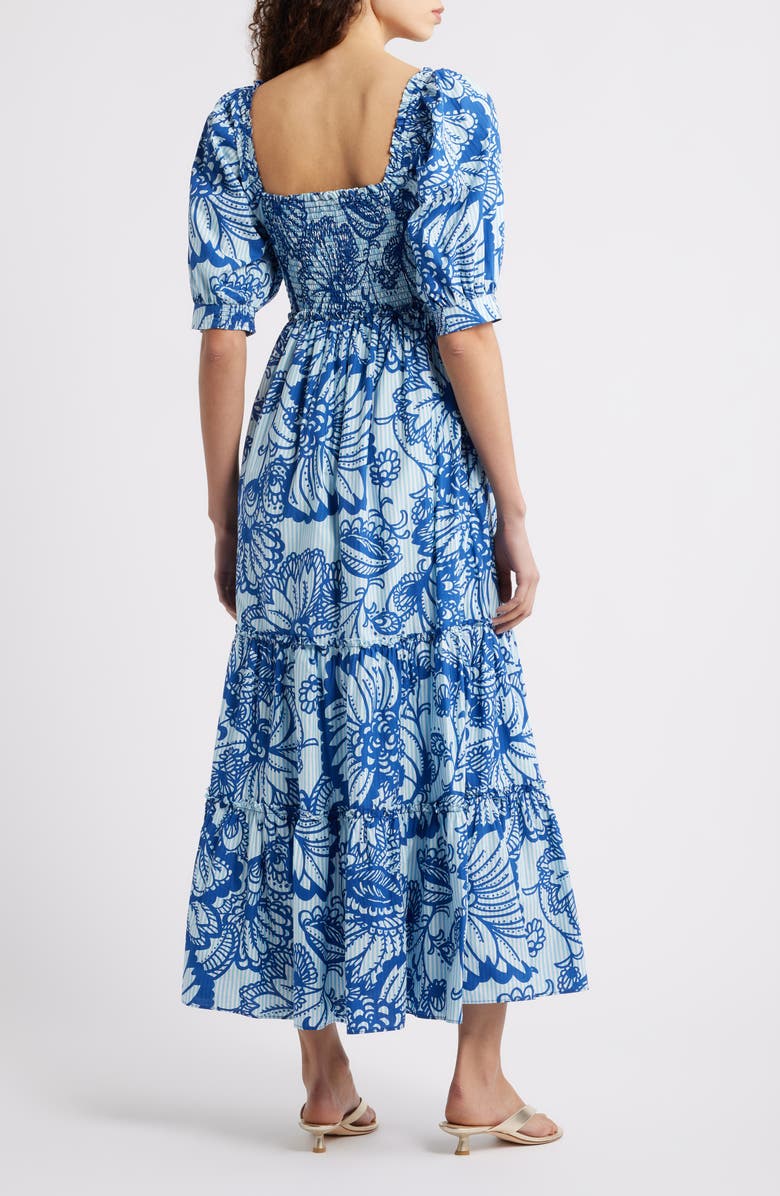 Lilly Pulitzer<sup>®</sup> Hadley Smocked Maxi Dress, Alternate, color, 