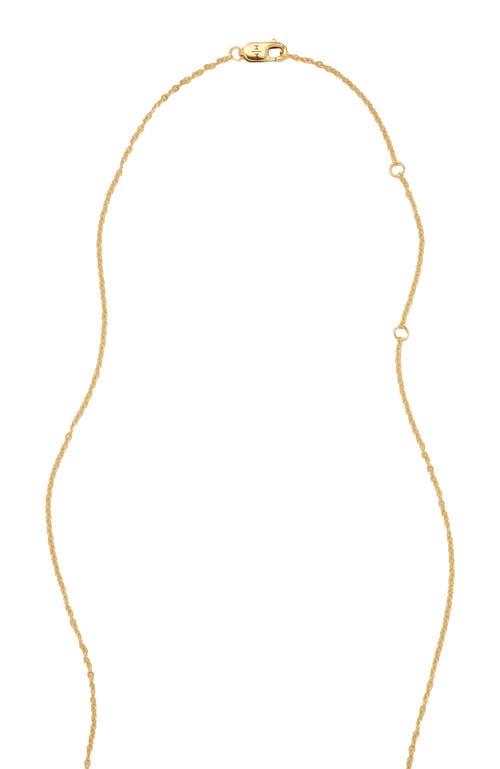 Made By Mary Wonder Disc Necklace In Gold