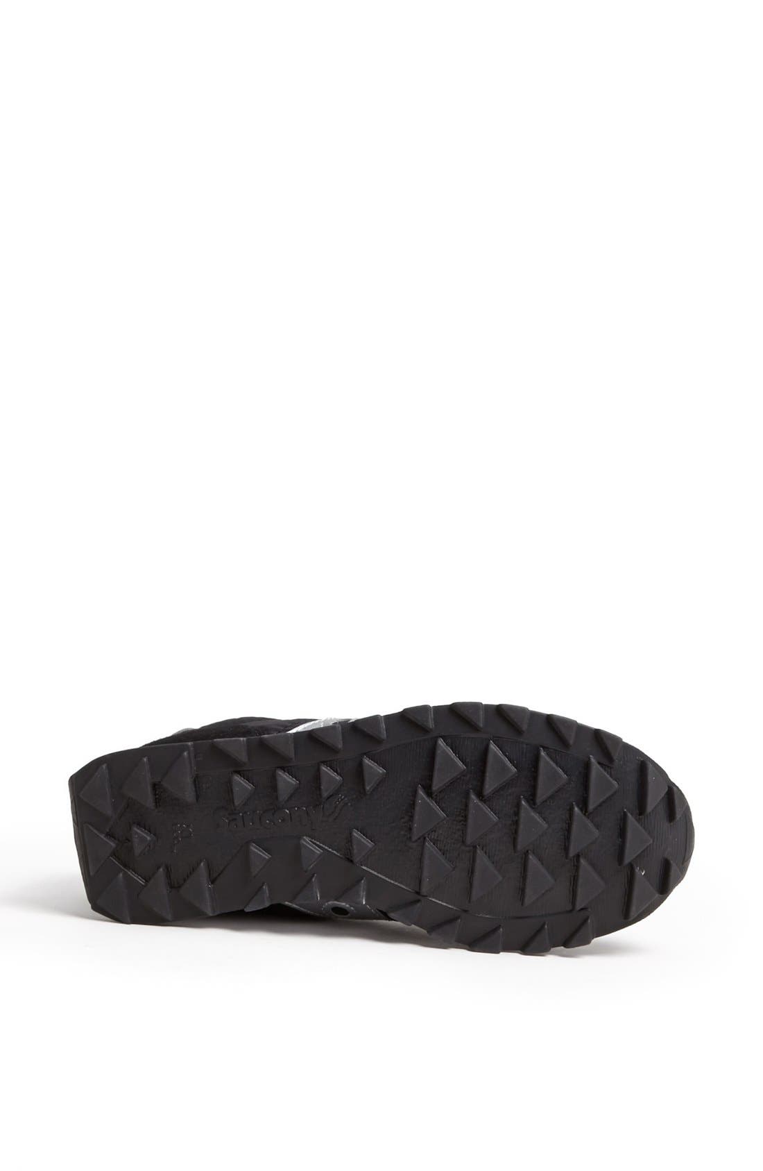 'Jazz - Original' Sneaker, Alternate, color, BLACK/ SILVER